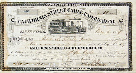 «California Street Cable Railroad Co., no. 446, 1889»